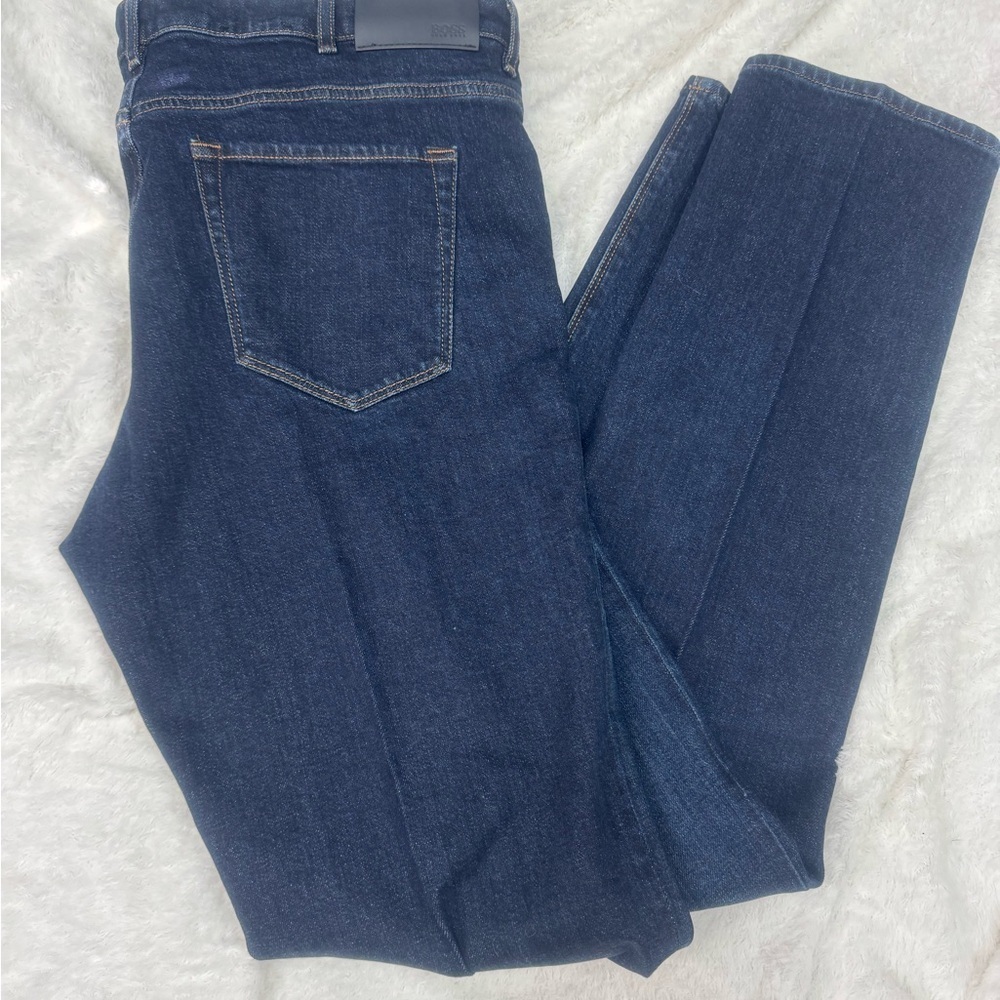 BOSS HUGO BOSS Regular fit Jeans in dark blue - Picture 3 of 10